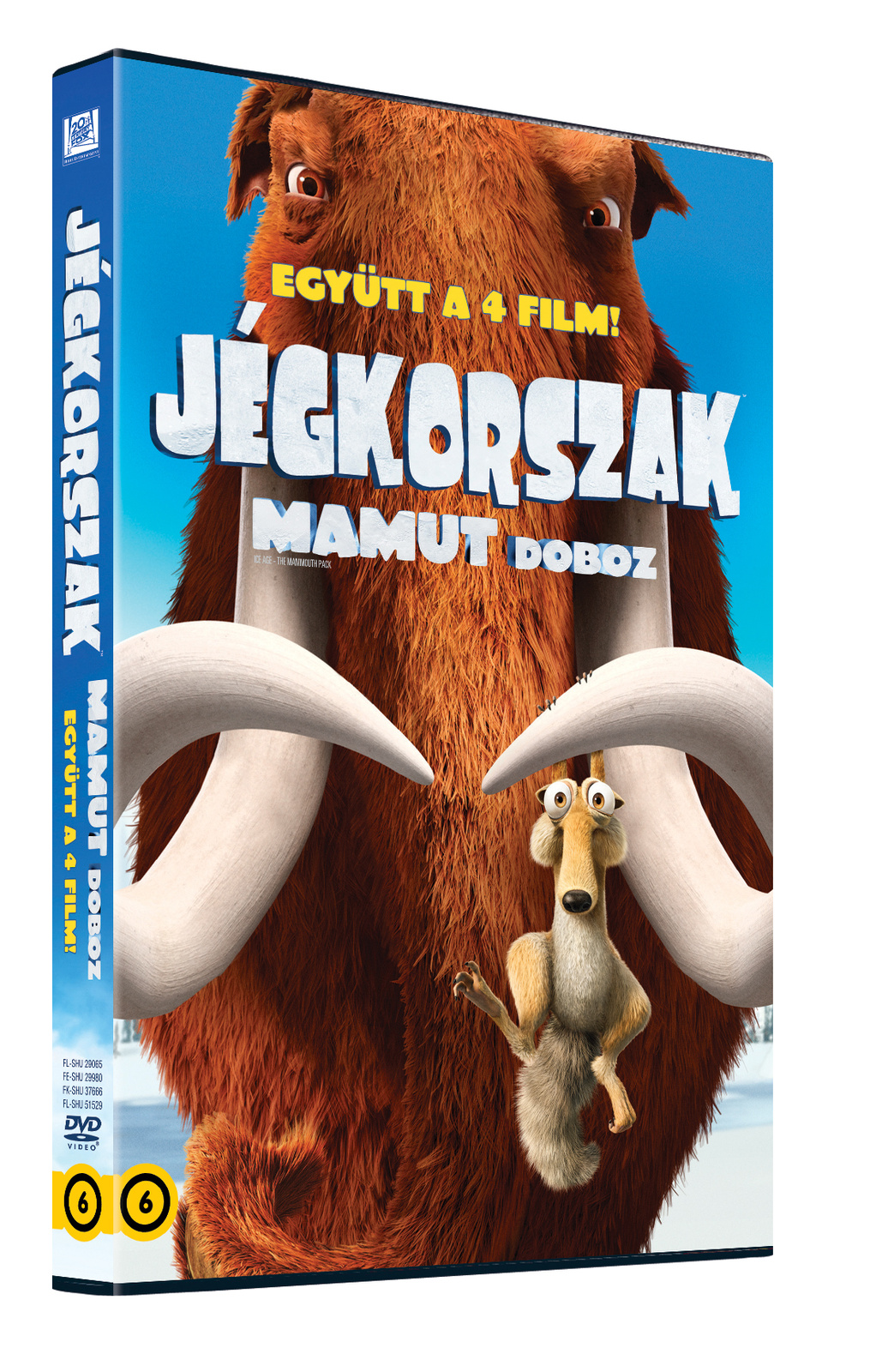 Jegkorszak mamut doboz DVD