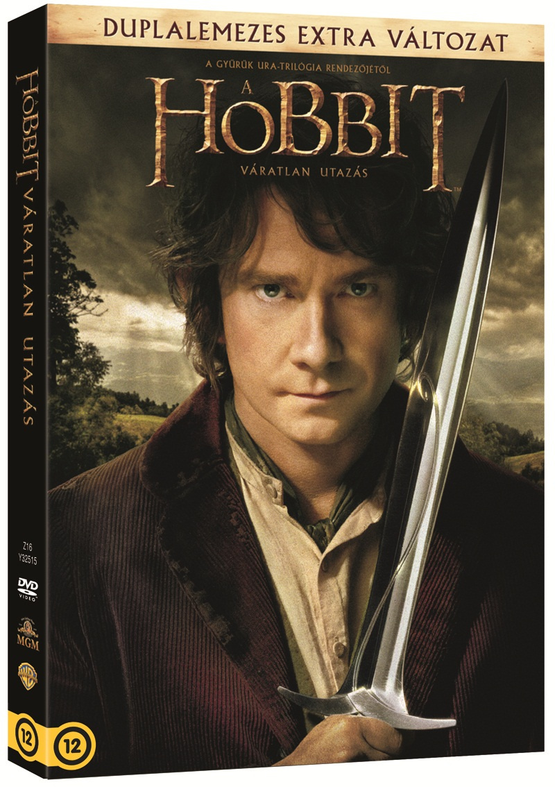 The Hobbit-An Unexpected Journey-2disc DVD Slipcase 3D pack
