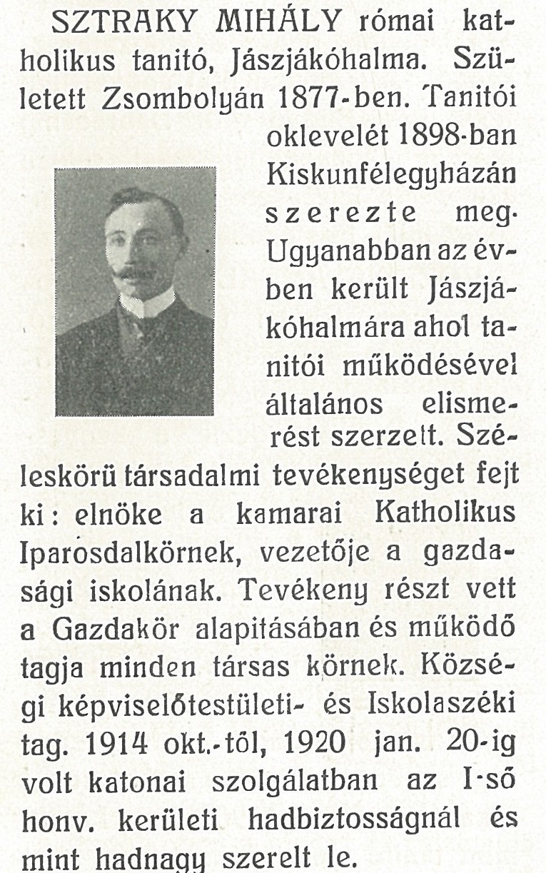 sztraky mihály