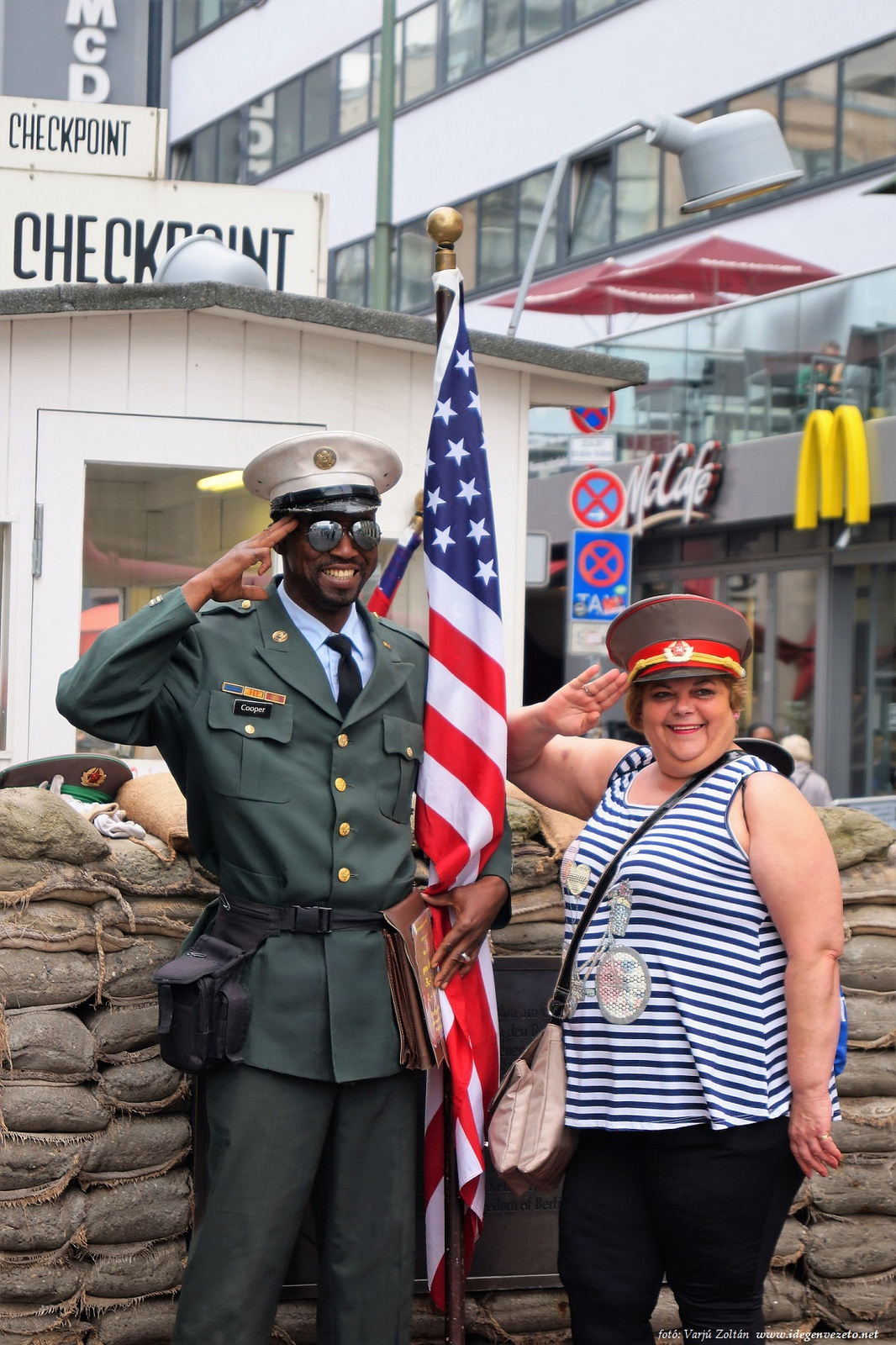 Berlin - US Army Checkpoint Charlie 2017