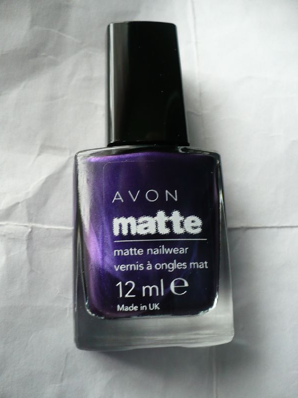 Körömlakk Avon Matte violetta P1090007