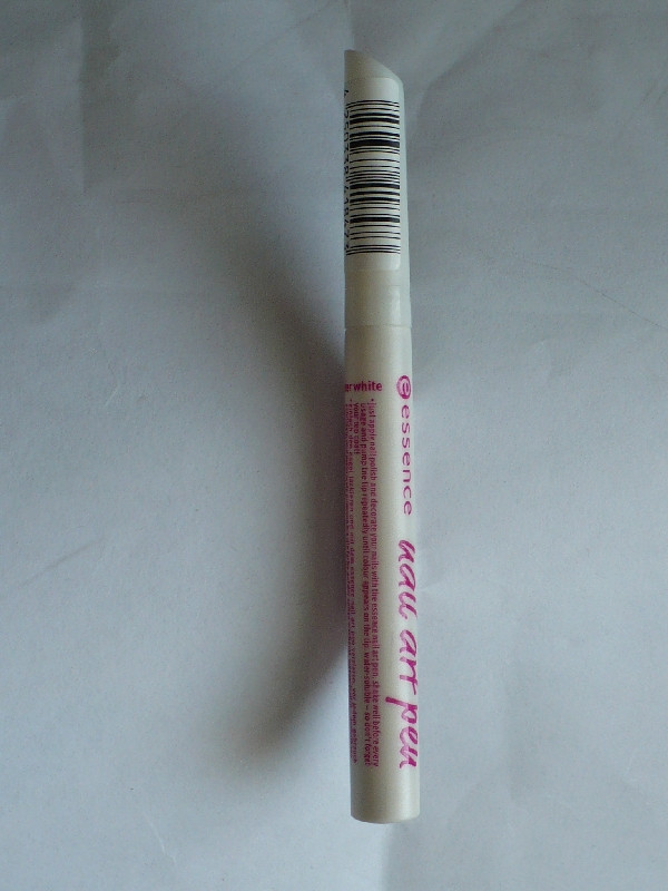 Körömdíszítő lakk Essence nail art pen 06 pure white P1090330