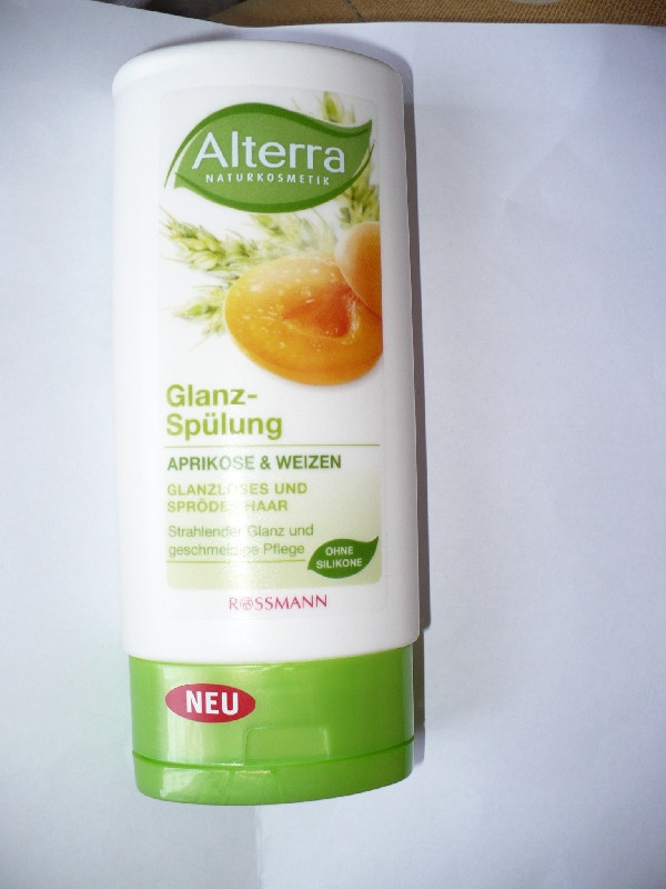 Balzsam Rossmann Alterra sárgabarack és búza P1090359