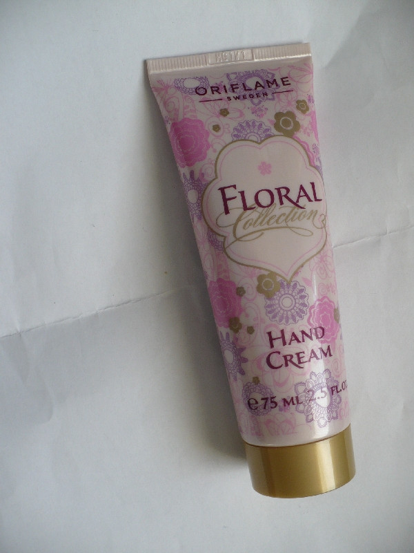 Kézkrém Oriflame limited virágos Floral P1090396