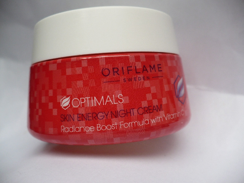 Arckrém Oriflame Optimals skin energy éjszakai P1090517