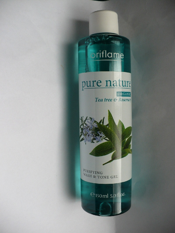 Arclemosó és tonik Oriflame Pure nature teafa és rozm P1090508