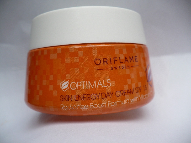 Arckrém Oriflame Optimals skin energy nappali P1090516