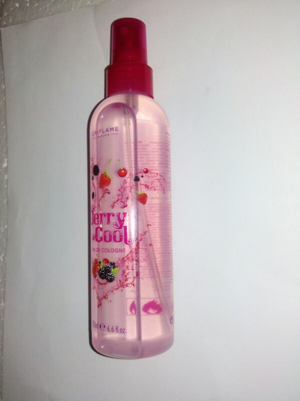 Testpermet Oriflame Berry cool CAM00248