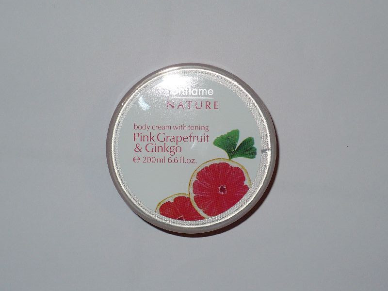 Testápoló Oriflame Nature S pink grapefruit és ginkgo P1030605