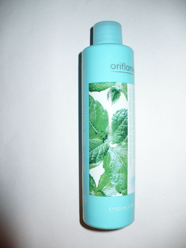 Arclemosó Oriflame Nature zöld tea és mentol P1050352