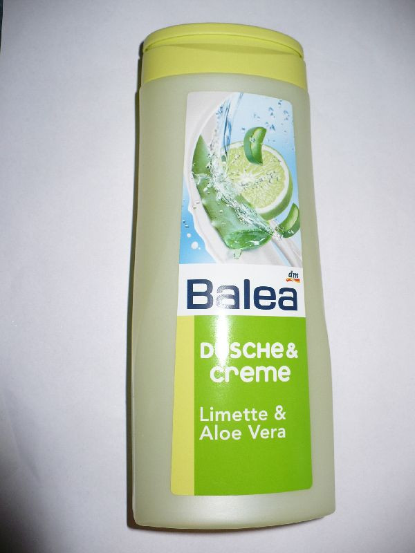 Tusfürdő DM Balea Dusche creme limette és aloe vera P1050580