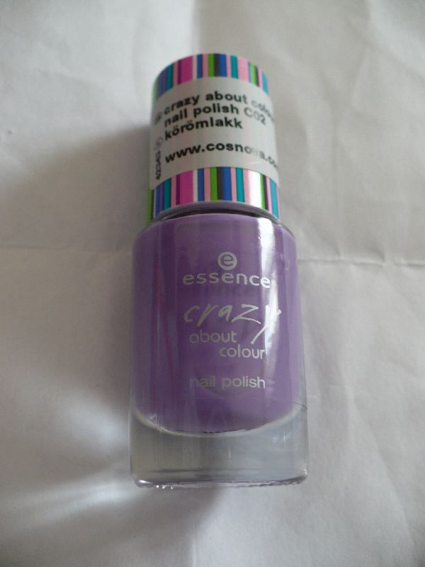 Körömlakk Essence L Crazy about colour C02 lilacforever P1060726