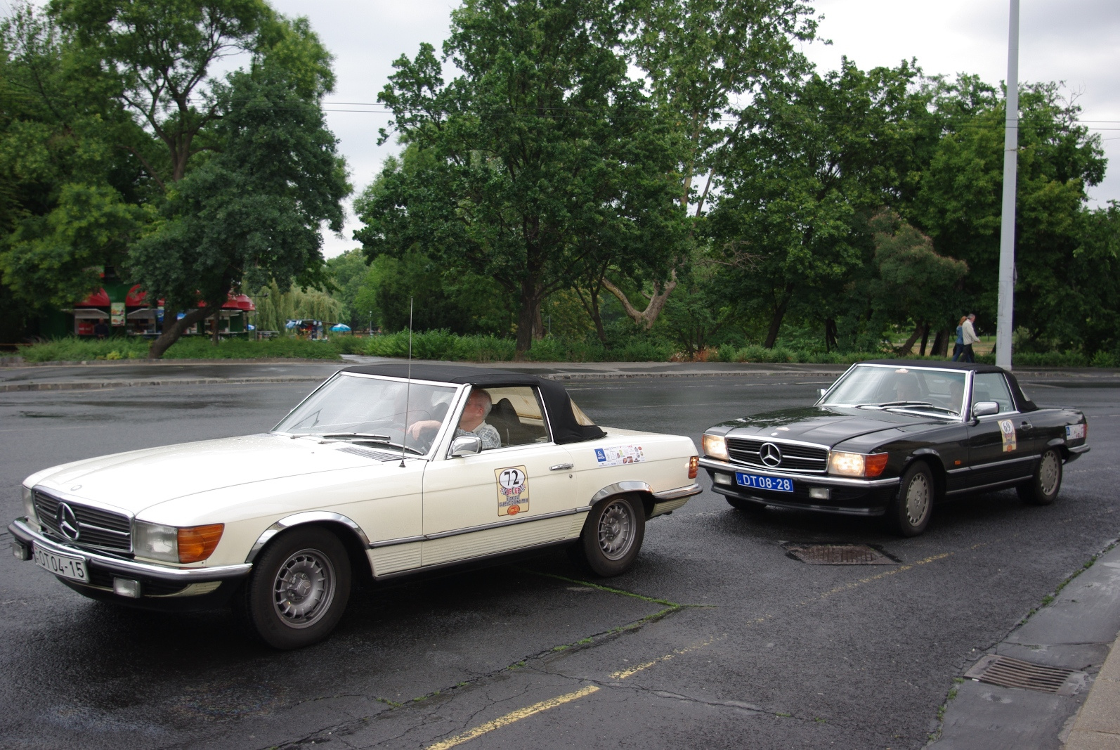 2x Mercedes-Benz 450 SL