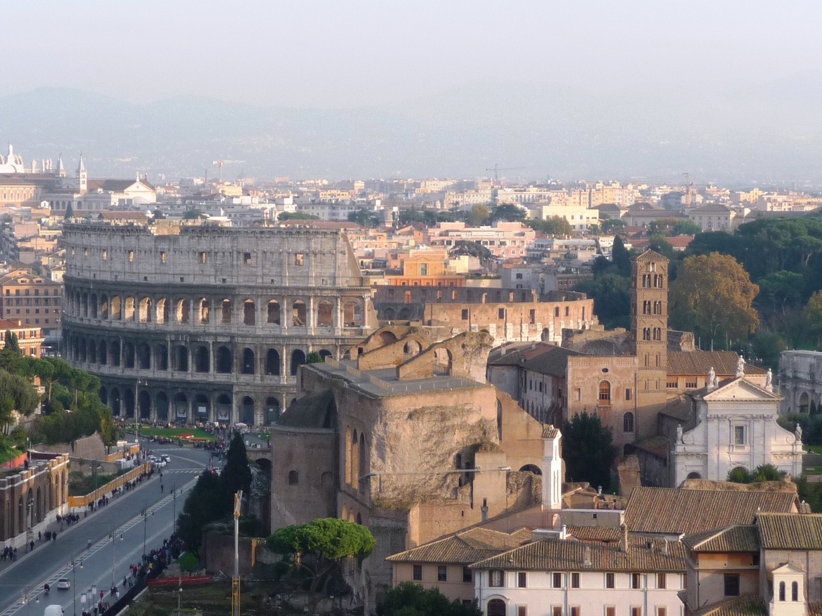 Róma - Colosseo fentről