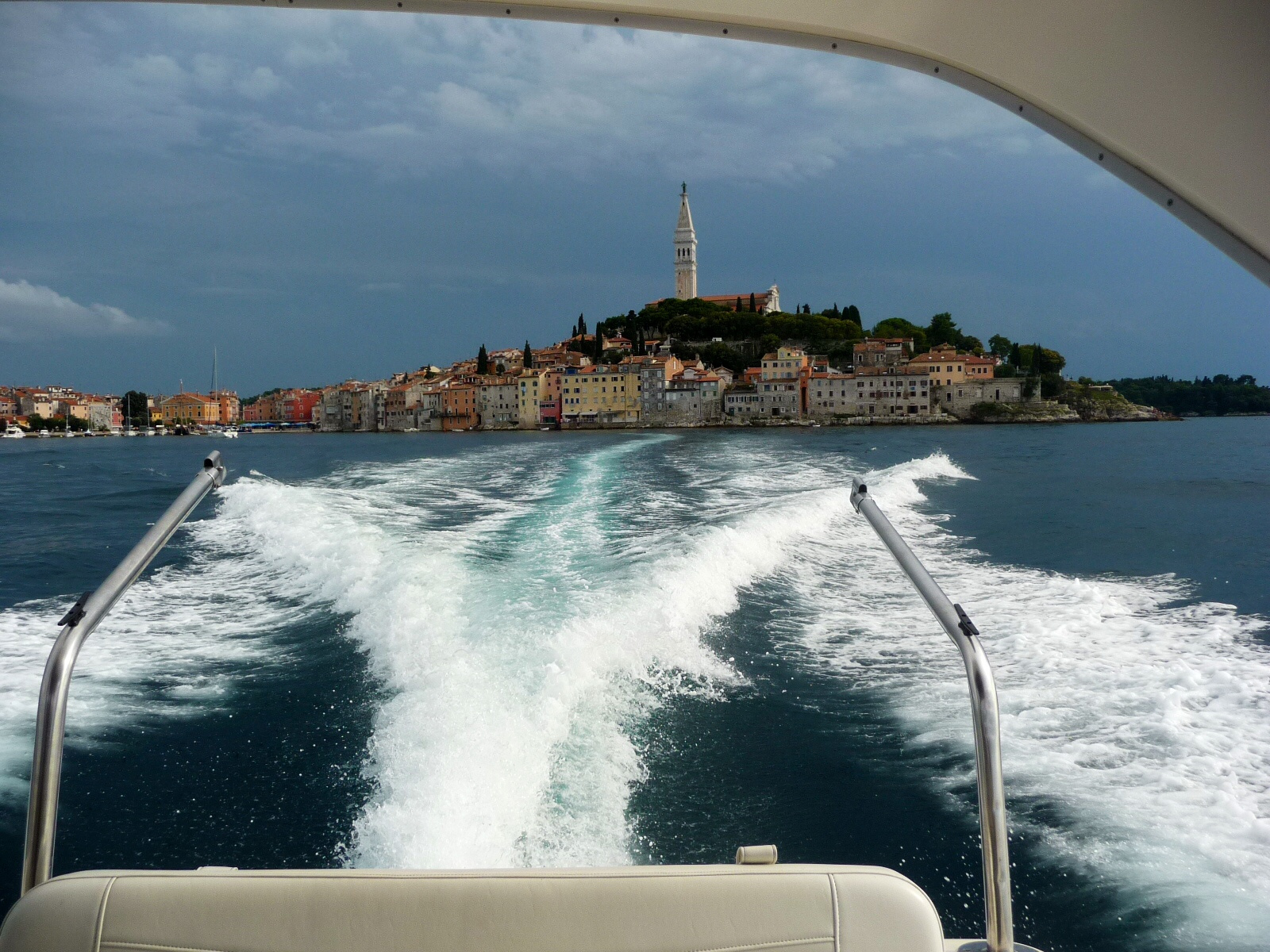 Rovinj a vízről