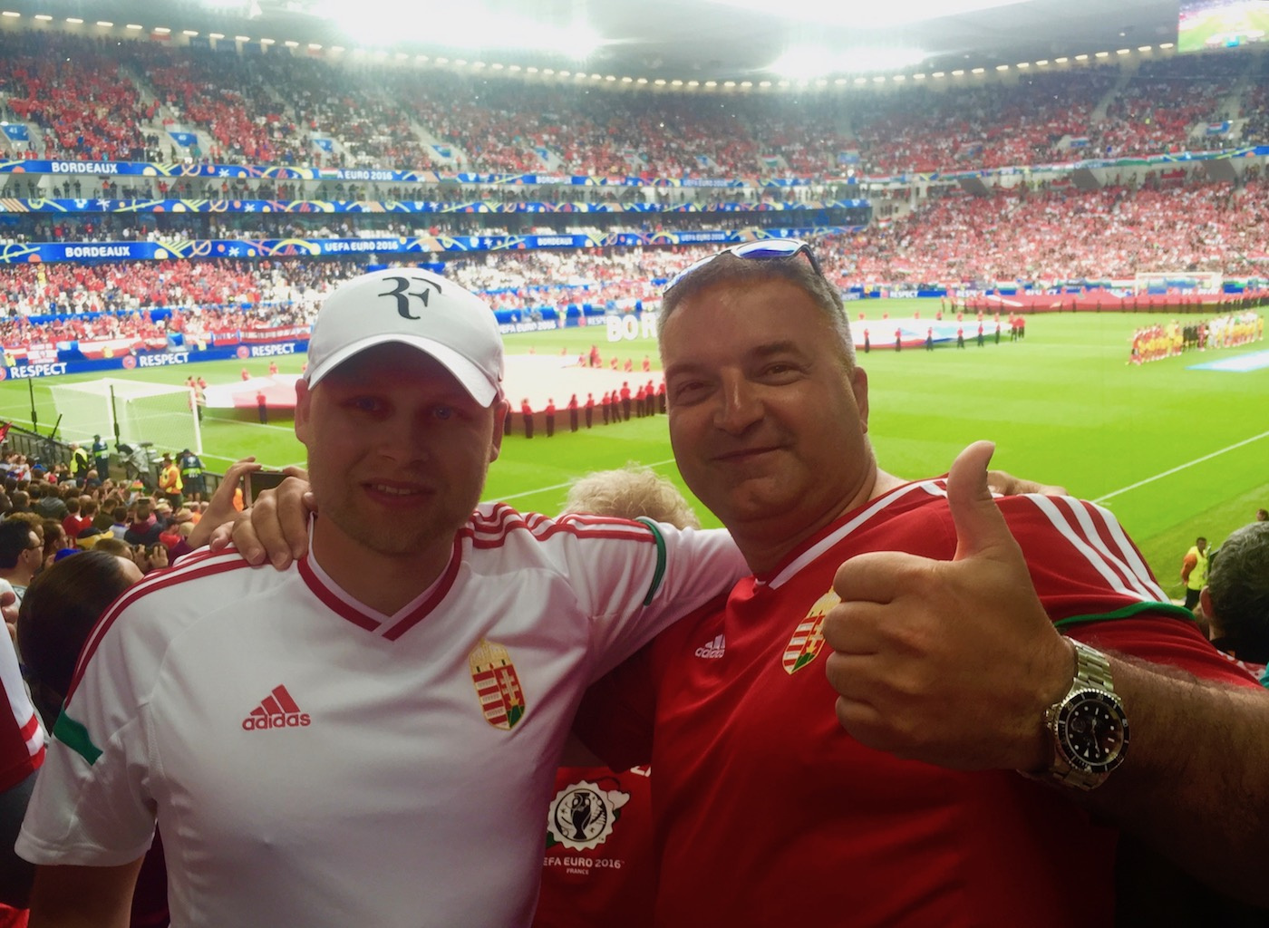 Bordeaux stadion, EURO2016, HUN-AUT 2-0