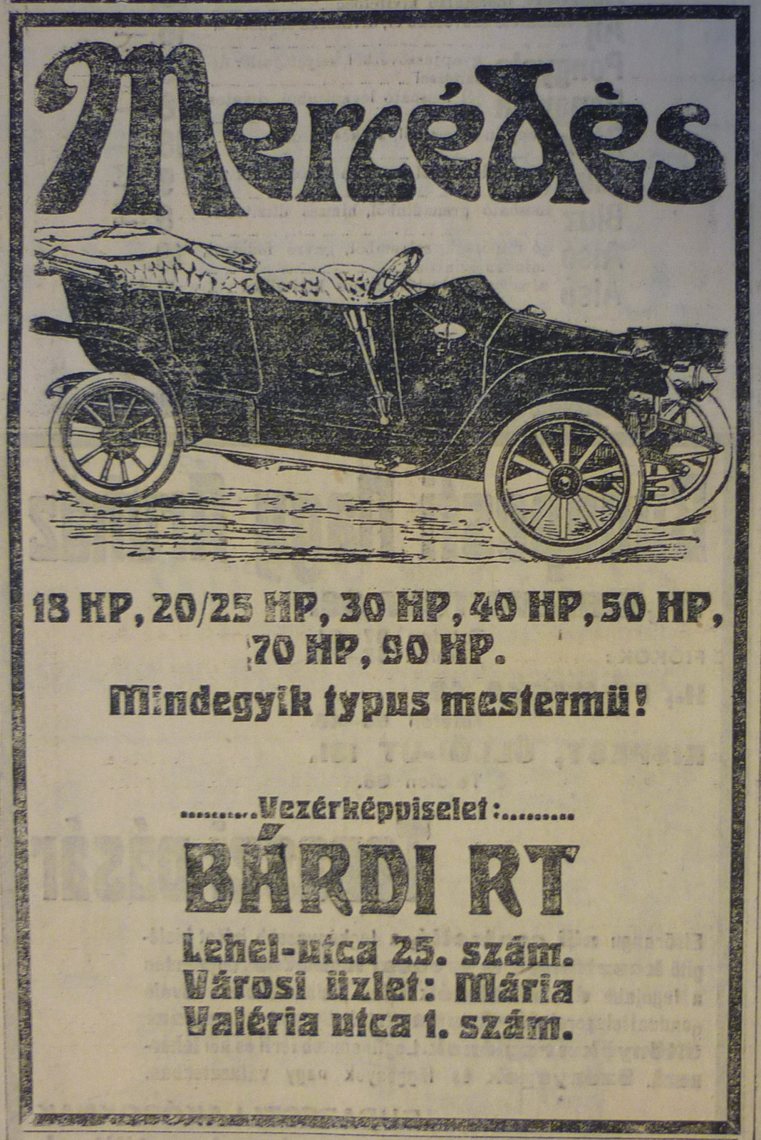 Mercedes-Bardi-LehelUtca25-1913-AzEstHirdetes