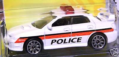 Subaru Impreza Police white