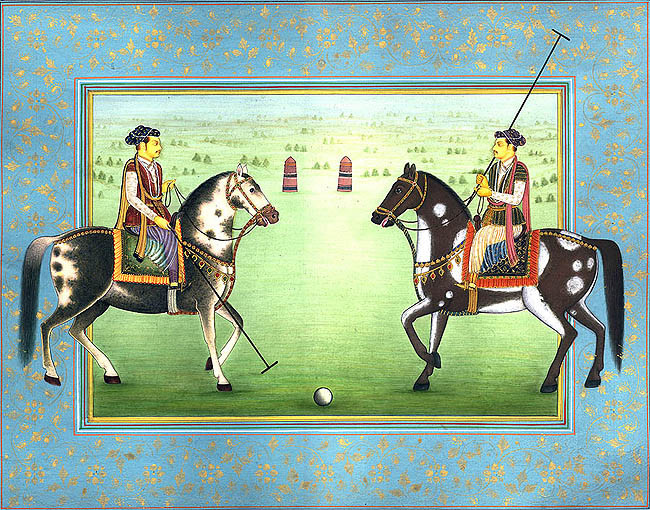 princes playing polo mh84