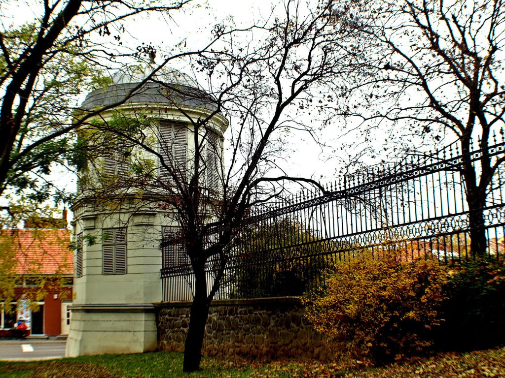 Gyöngyös város: Orczy-kastély parkjának saroktornya