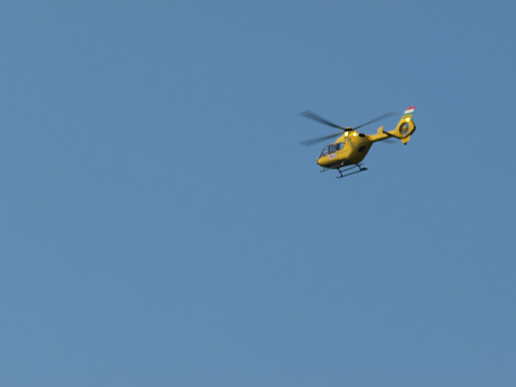A szentesi mentőhelikopter