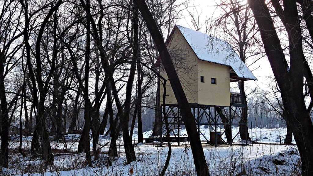 Lábasházak, avagy csendélet a téli Tiszán