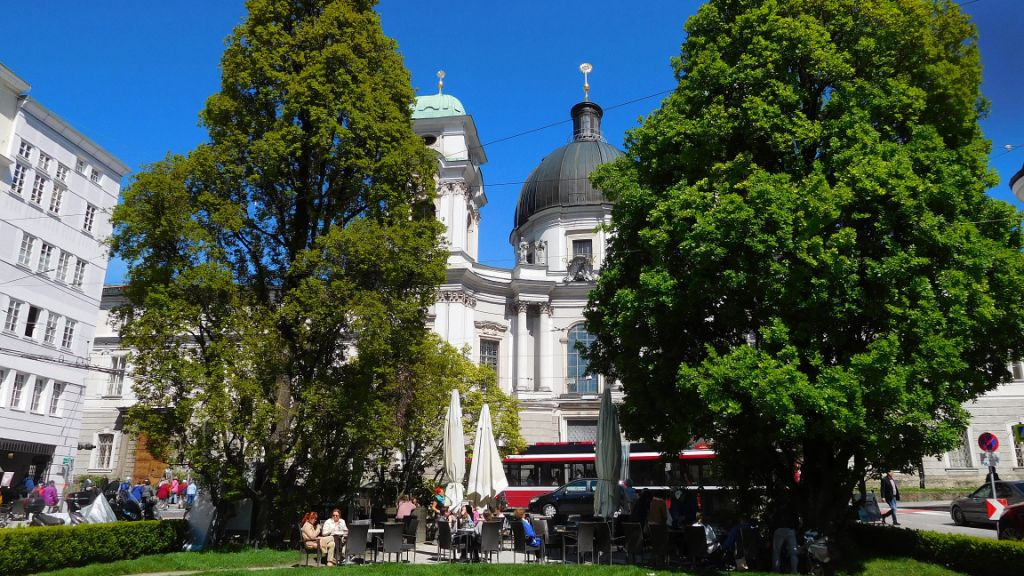 Salzburg - Szentháromság templom