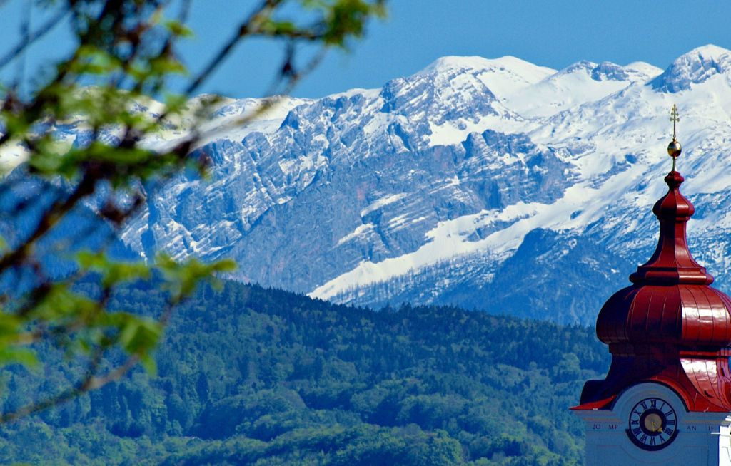 Alpok a panoráma kilátóból