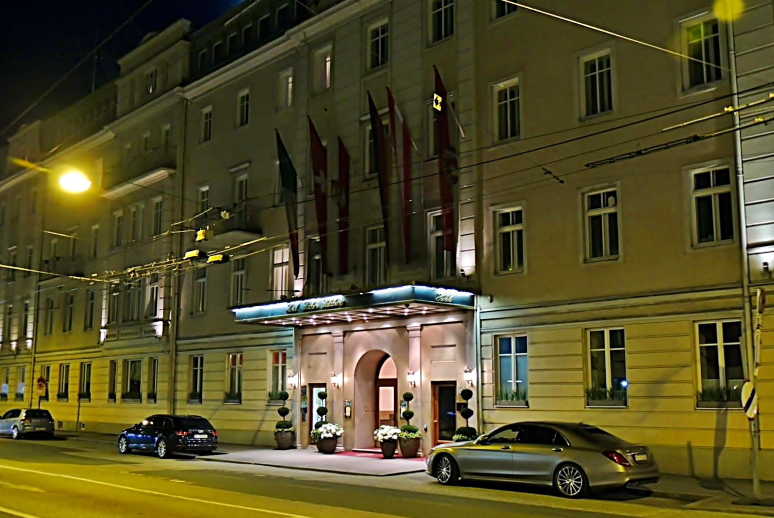 Salzburg éjjel - Hotel Sacher