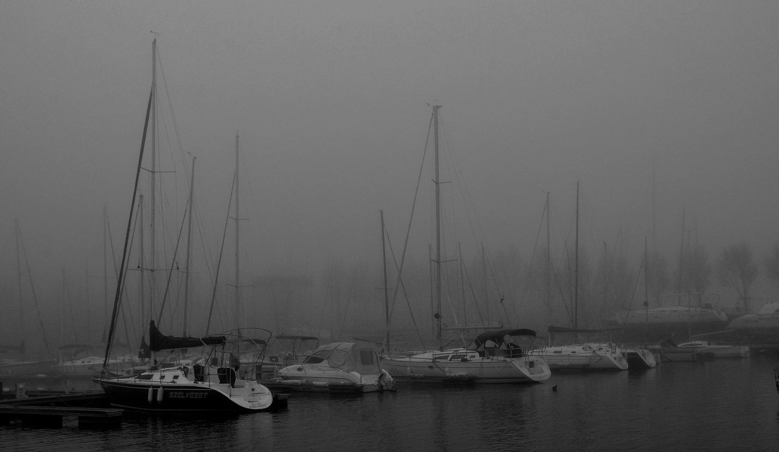 Ködös kikötő