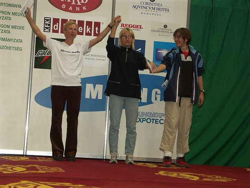 165 - 1. Maria Bak, 2. Ludmila Kalina, 3. Anke Drescher