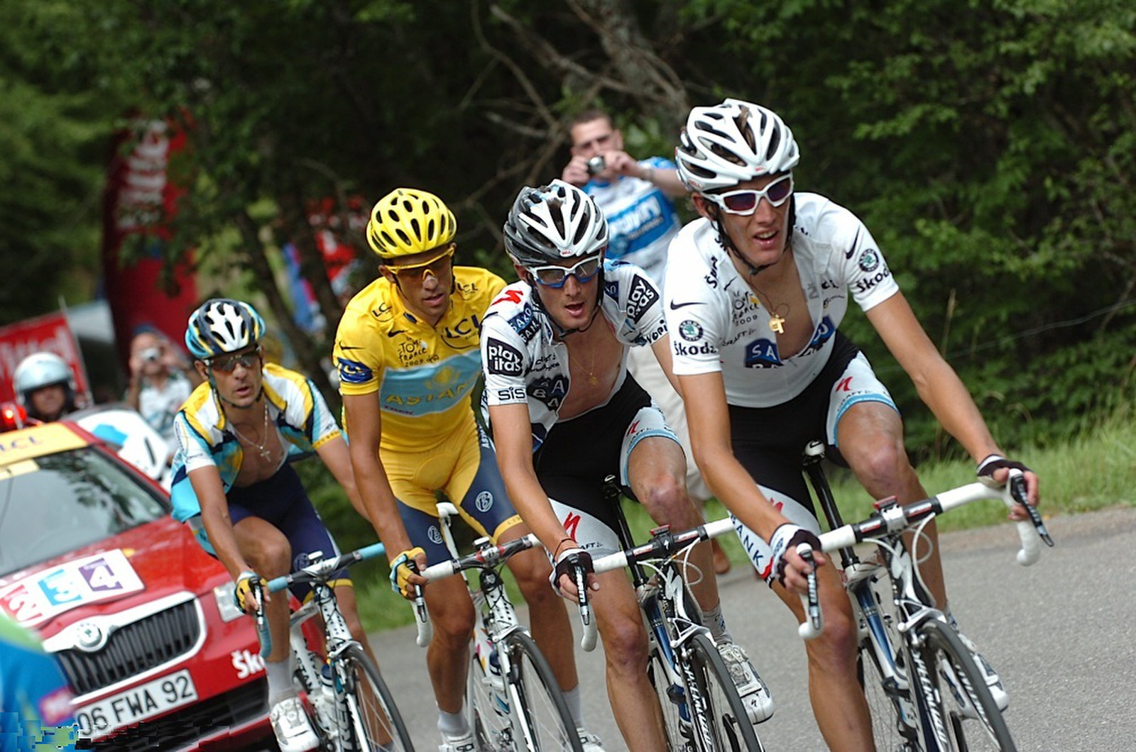 347 - Tour de France - Kloden, Contador,F Schleck,A.Schleck