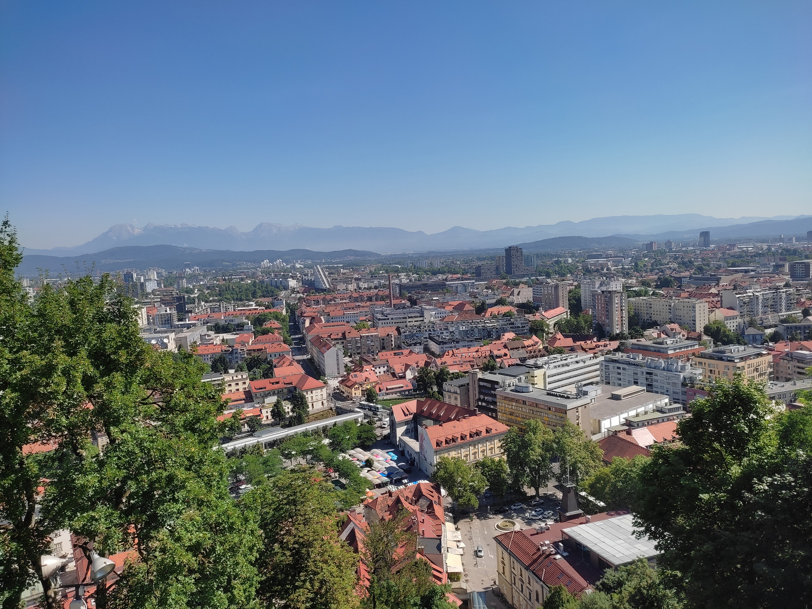 031 Ljubljana - Kilátás a Várból