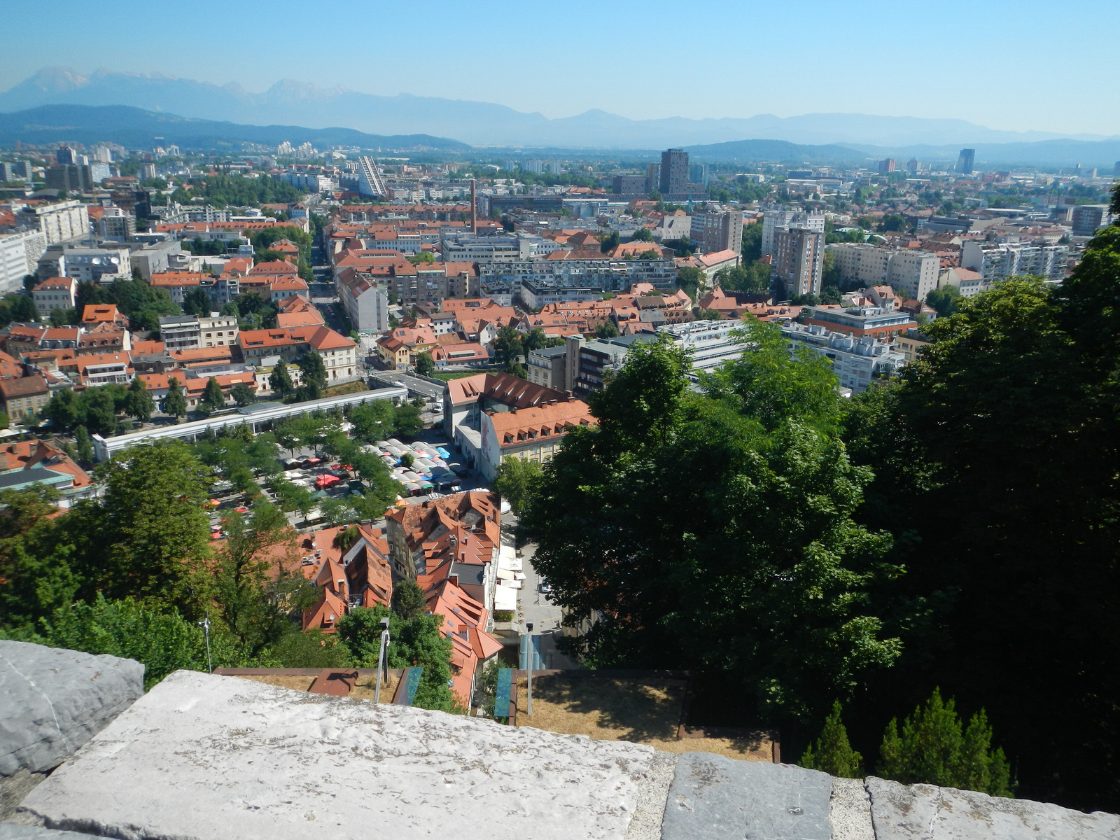 134 Ljubljana - Kilátás a Várból