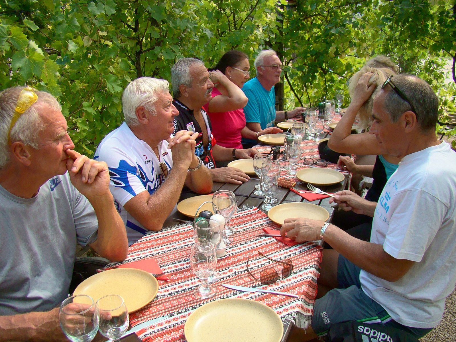 2014 július 5 Veszprémtől Balatonfüredig hajókázos bringatúra (1