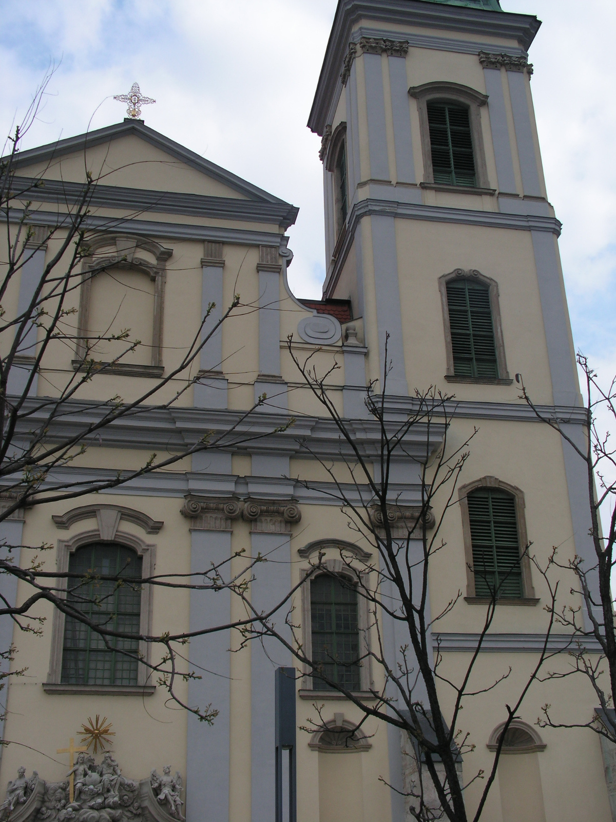 Budapest, a Belvárosi Plébánia templom, SzG3