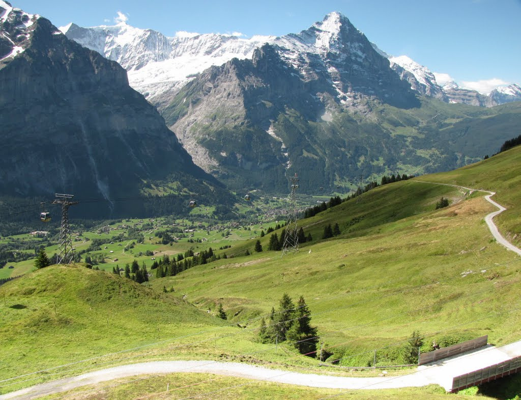 Jungfrau Region, úton Grosse Scheidegg felé, SzG3