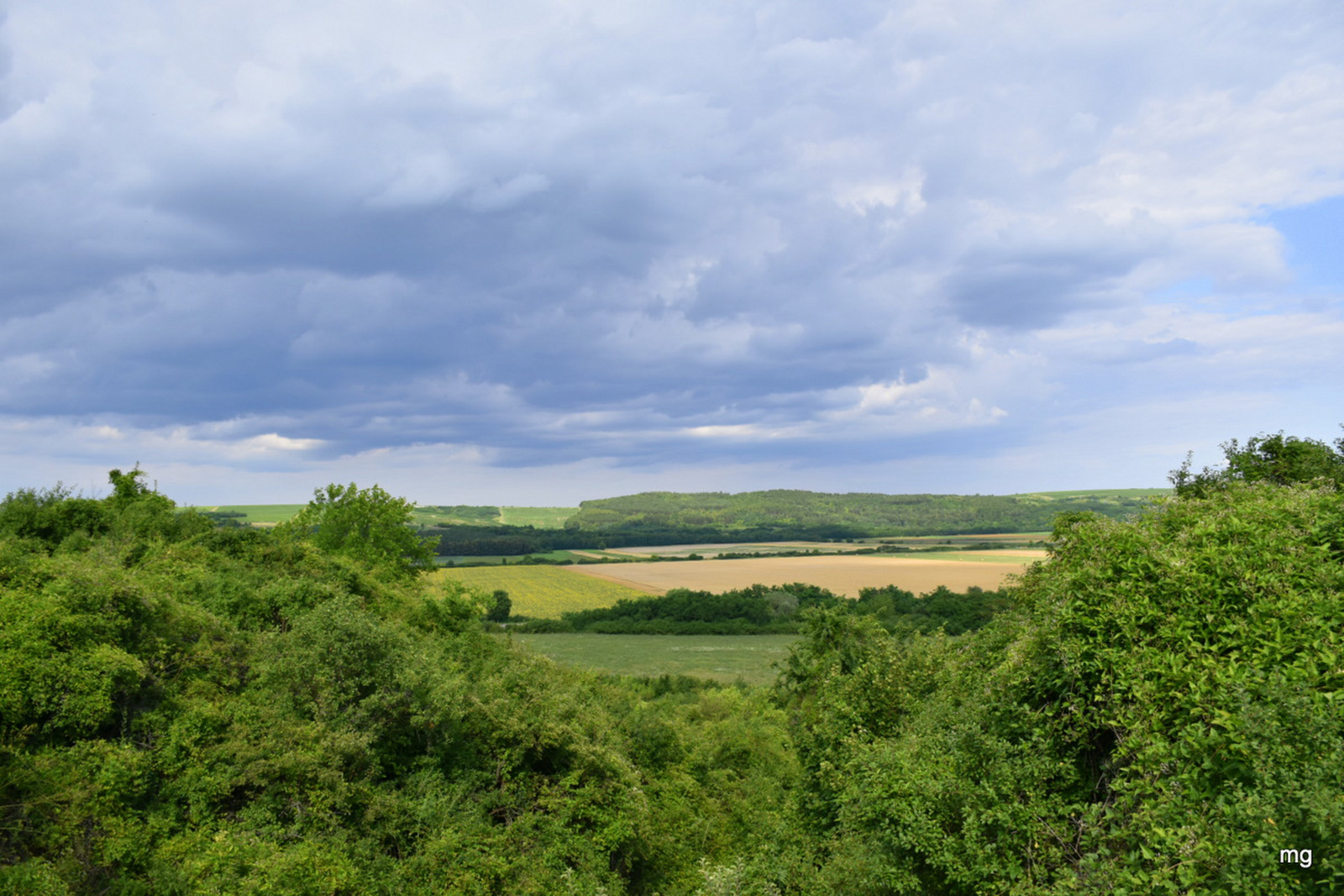 Vulkán hegyről