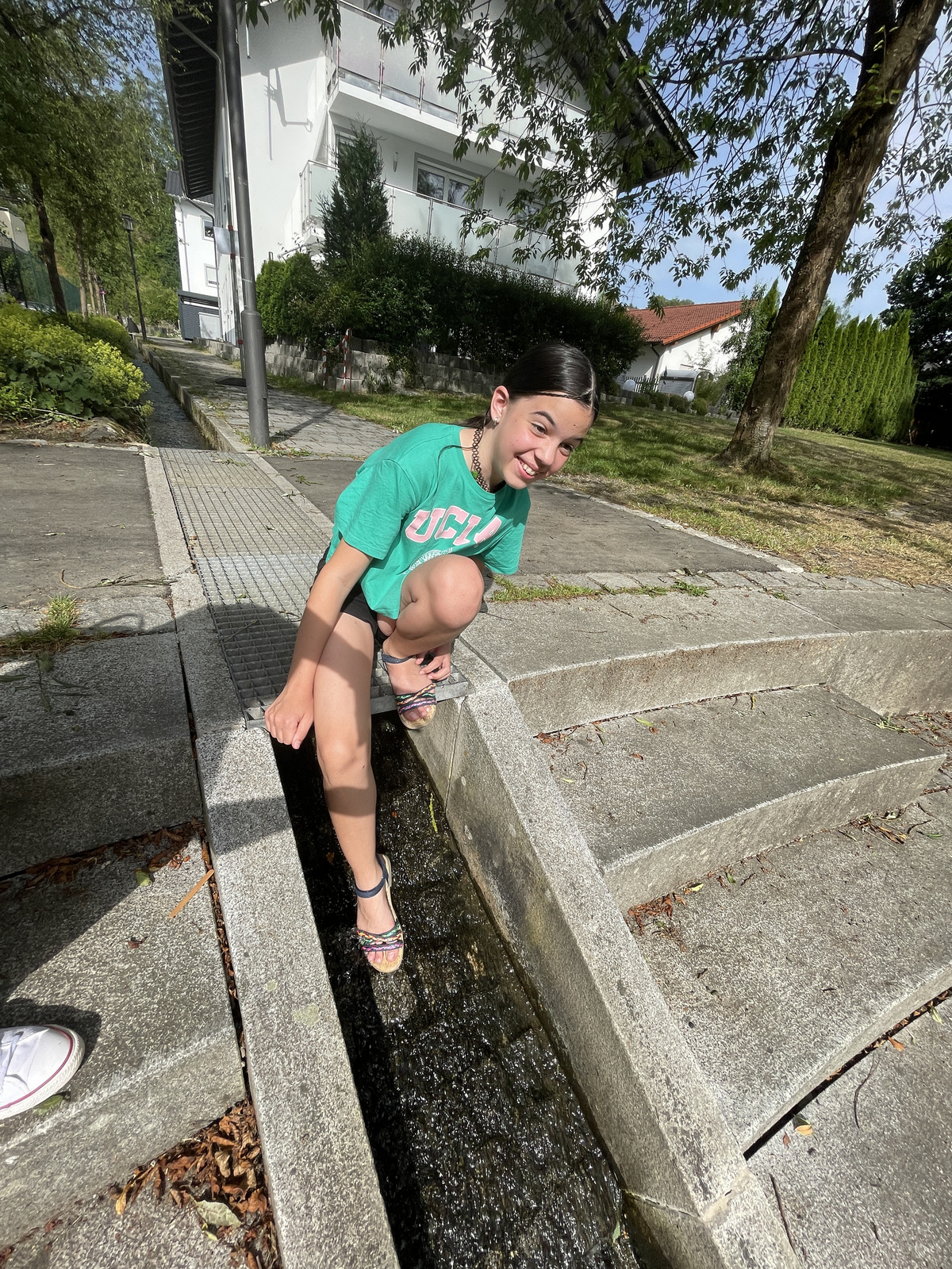 írtó meleg volt az nap kellett a hűsítés