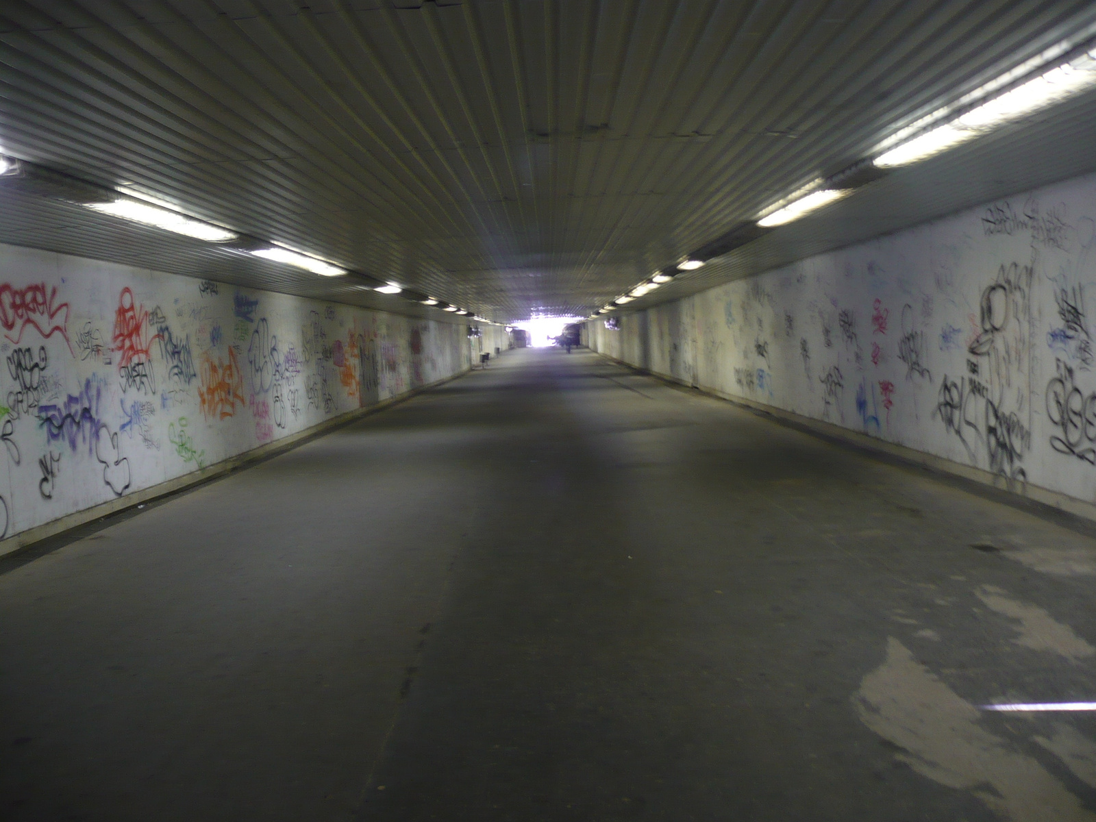 empty underpass
