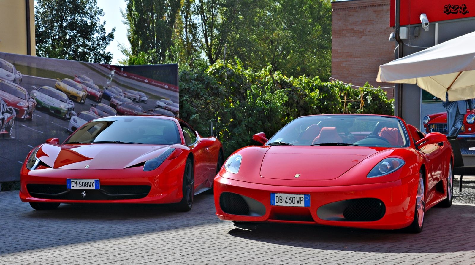 Ferrari 458 Italia - Ferrari F430 Spider F1