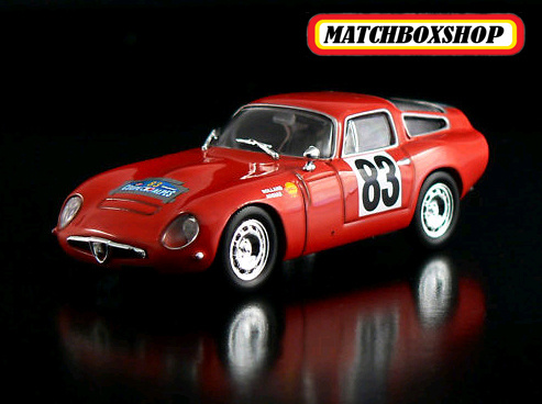 Matchboxshop IXO Alfa Romeo TZ-Coupe des Alpes