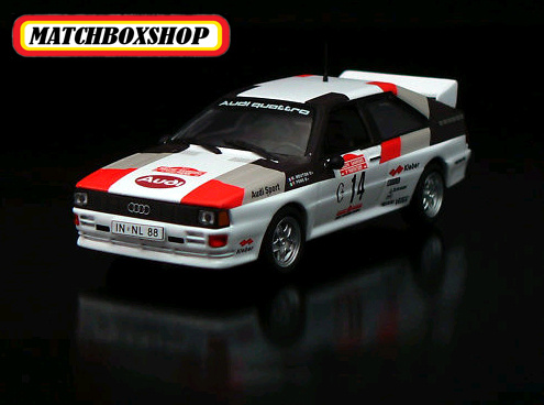 Matchboxshop IXO Audi Quattro-San Remo Rally 1981