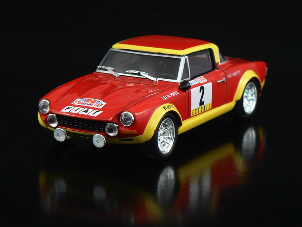 Matchboxshop IXO Fiat 124 Abarth Rally Of Portugal 1974