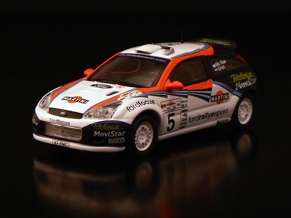 Matchboxshop IXO Ford Focus WRC Acropolis Rally 2002