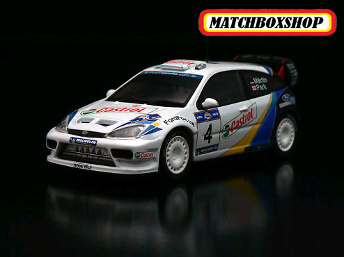 Matchboxshop IXO Ford Focus WRC-Acropolis Rally 2003