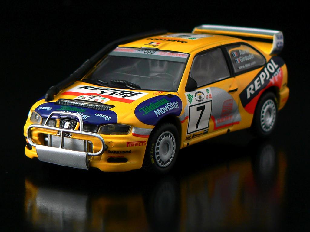 Matchboxshop IXO SEAT Cordoba WRC Safari Rally 2000