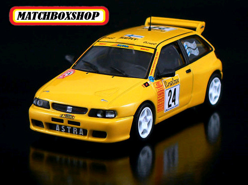 Matchboxshop IXO Seat Ibiza Kit Car-Rallye de Monte Carlo 1999