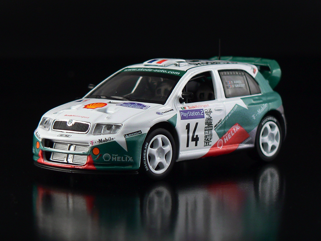 Matchboxshop IXO Škoda Fabia WRC Corsica 2003