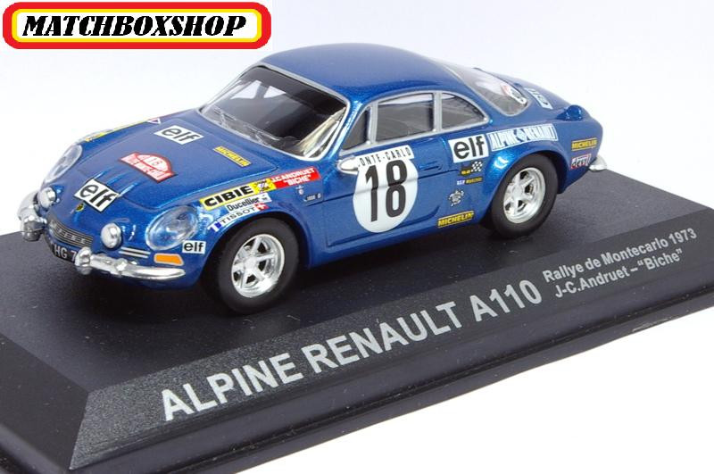 11 Alpine Renault A110 - 1973 Montecarlo